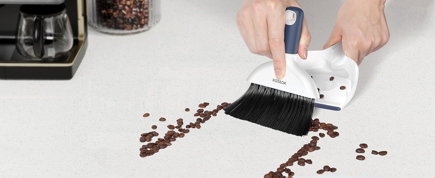 roseok mini broom and dustpan set