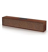 Computer Speakers, Smalody Wood Wireless Sound Bar Speaker for Desktop, PC Speaker with Bluetooth...
