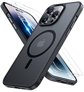 Miracase Magnetic Series for iPhone 14 Pro Case [Compatible with MagSafe] [with 2X Screen Protect...