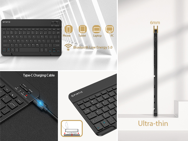 iPad A16 Case with Keyboard