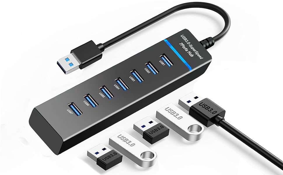 7-in-1 USB Hub Extender