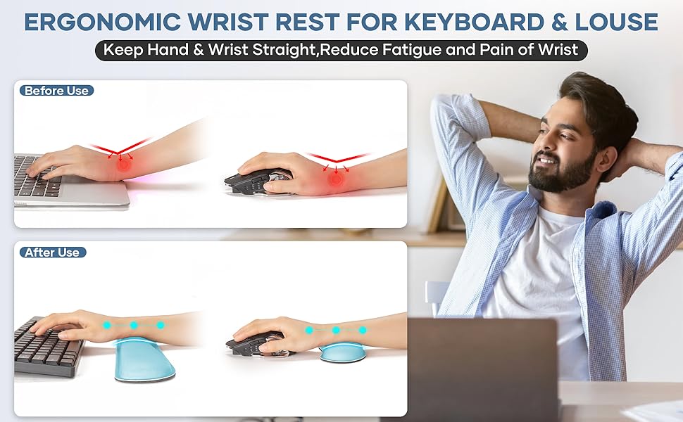 ERGONOMIC WRIST REST