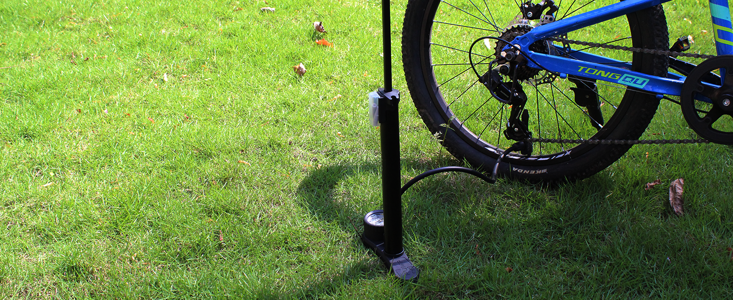 Bike Floor Pump with Gauge Bike Pump Bicycle Pump