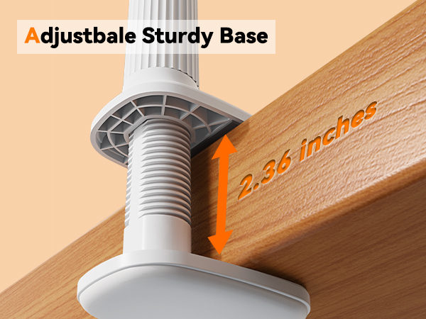 Gooseneck Cell Phone Stand for Desk,Adjustbale Sturdy Base