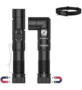 TUNENGE T21X 1400 Lumen Small LED Flashlight Rechargeable, Super Bright 90 Degree EDC AA Pocket F...