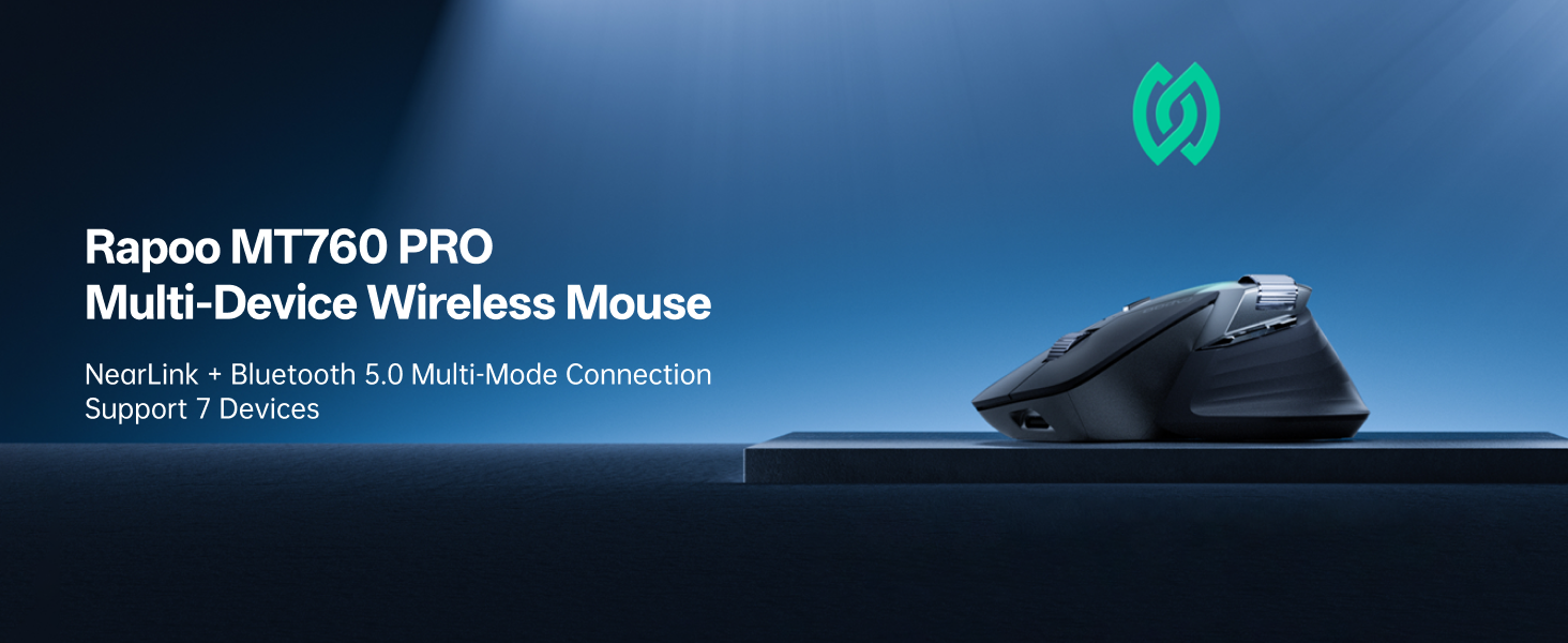 Rapoo MT760 PRO Multi-Device Wireless Mouse