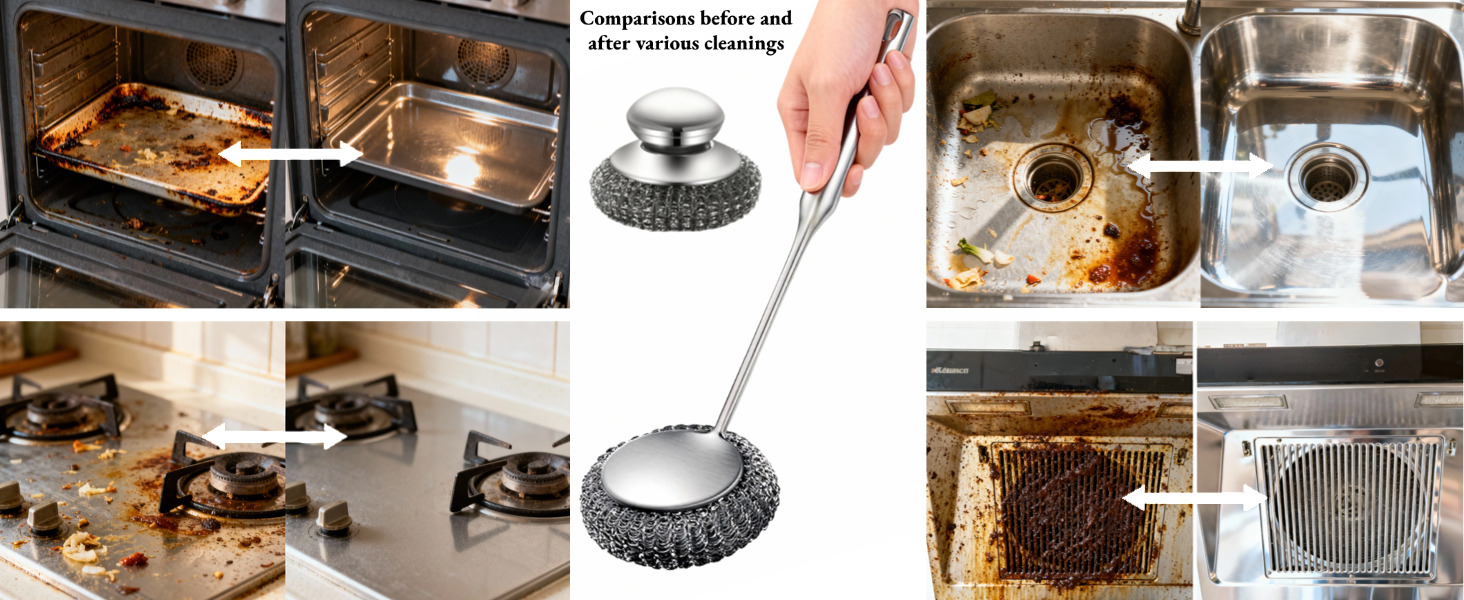 Steel Wool Scrubber