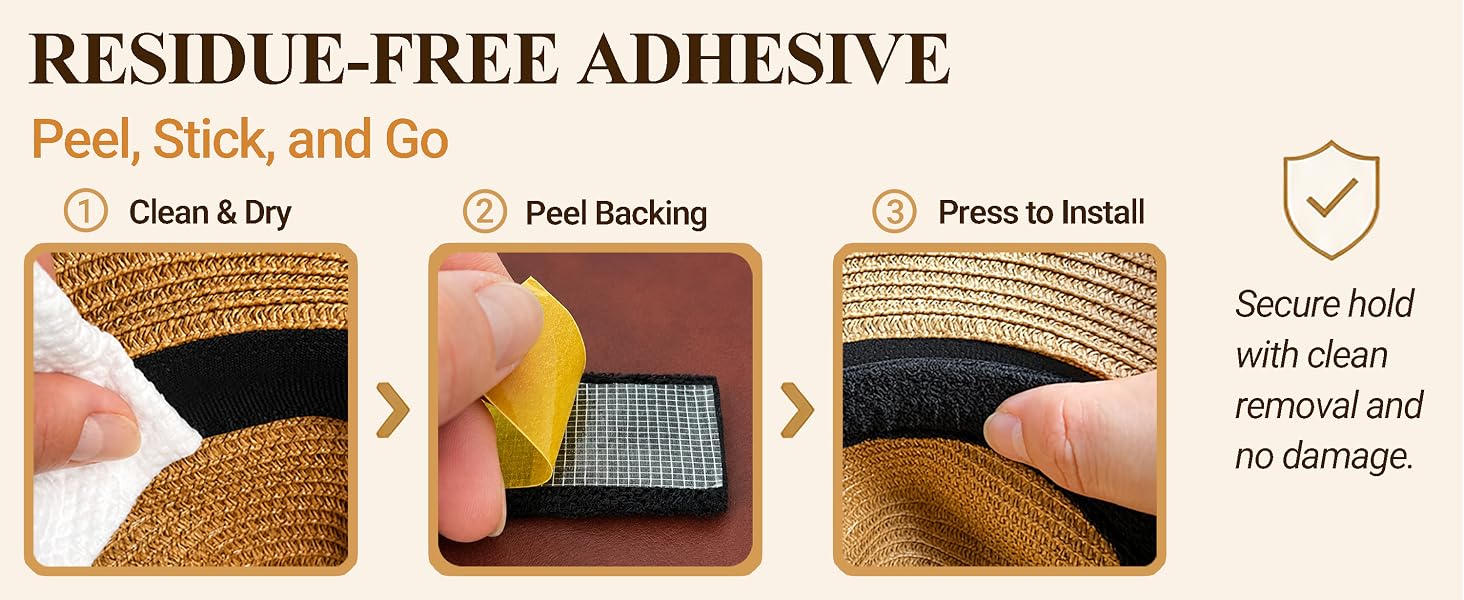 RESIDUE-FREE ADHESIVE-???