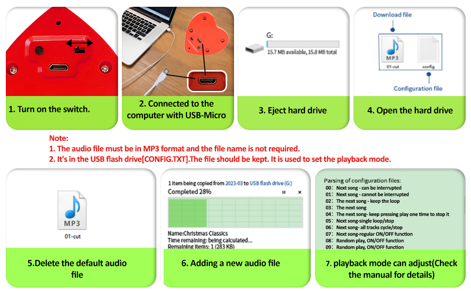 16-minute voice recorder
