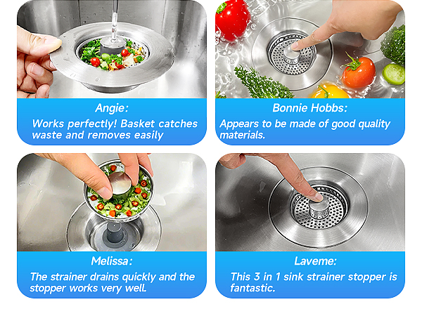 kitchen sink strainer