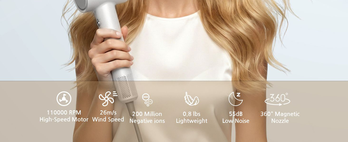 High-Speed Ionic Blow Dryer