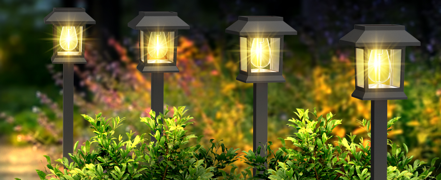 solar path lights