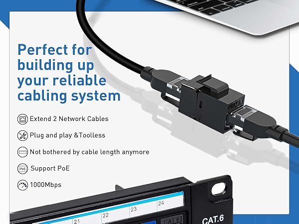 perfect for building up your reliable cabling system