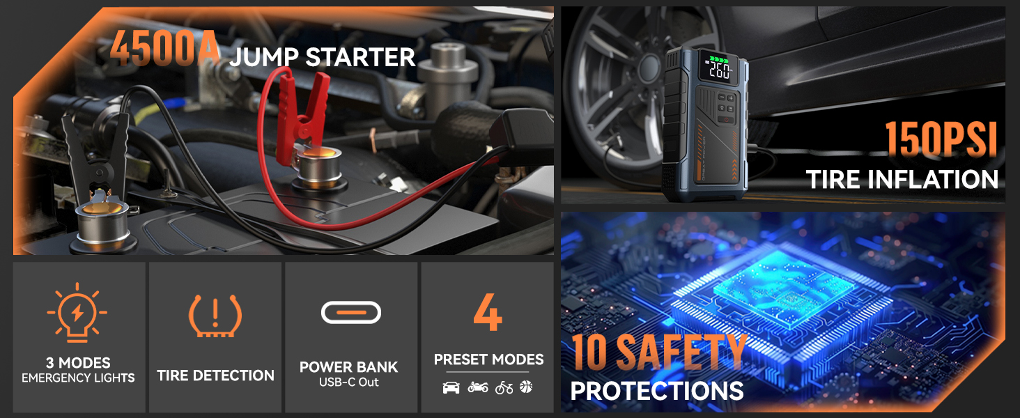 jump start battery pack