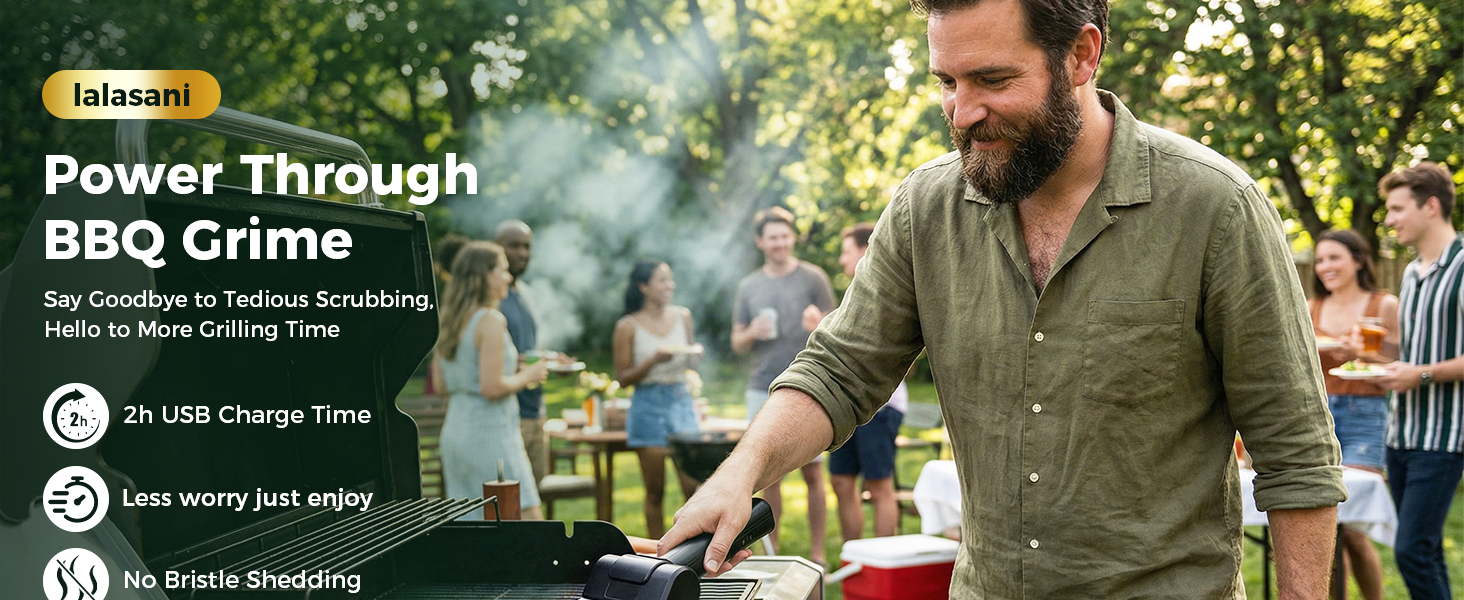 electric bbq brush for cleaning bbq grills