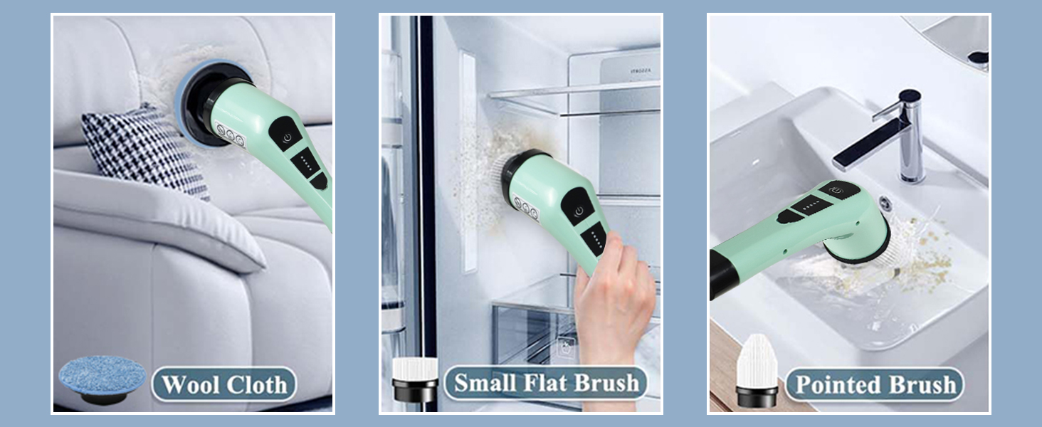  Electric Spin Scrubber