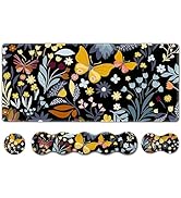 ARTSO Mouse Pad Keyboard Wrist Rest Set, Desk Mat+ Mouse Pad with Wrist Rest+ Keyboard Wrist Supp...