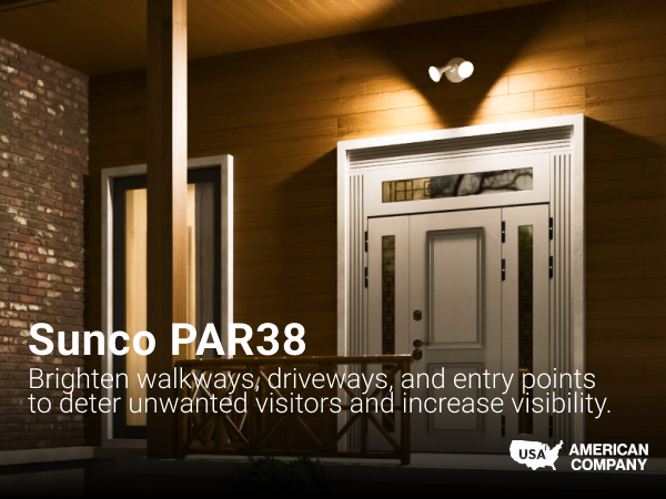 Brighten walkways, driveways, and entry points