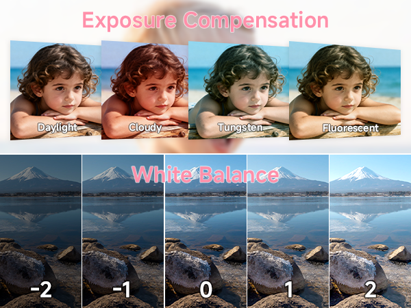funny filters and white balance