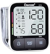Berrcom Wrist Blood Pressure Monitor for Home Use, Automatic Digital BP Machine with Voice Broadc...