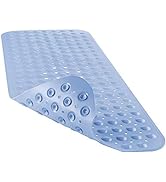 YINENN Bath Tub Shower Mat 40 x 16 Inch Non-Slip and Extra Large, Bathtub Mat with Suction Cups, ...
