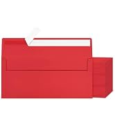 200 Red #10 Business Envelopes