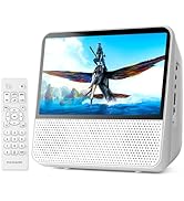 ROADOM 9.8" Portable DVD Player with Screen, 7'' HD 1024*600 Digital Screen, 4000 mAh Rechargeabl...