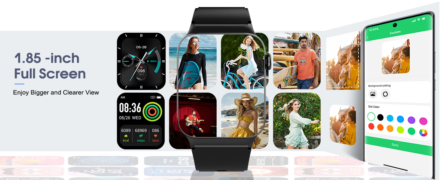 Smart Watch for Men Women