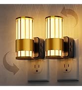 L LOHAS LED Night Light, Automatic Night Lights Plug into Wall, 2 Pack 0-100LM Adjustable Brightn...
