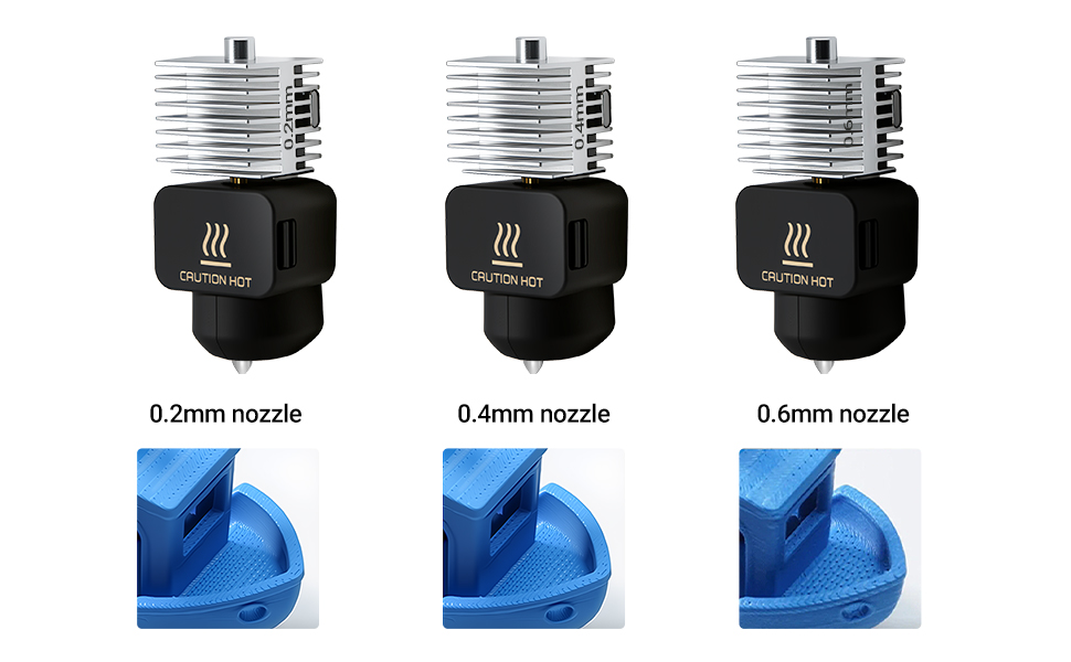 3 Pack A1 Mini/A1 Hotend Print Head Hot End Kit