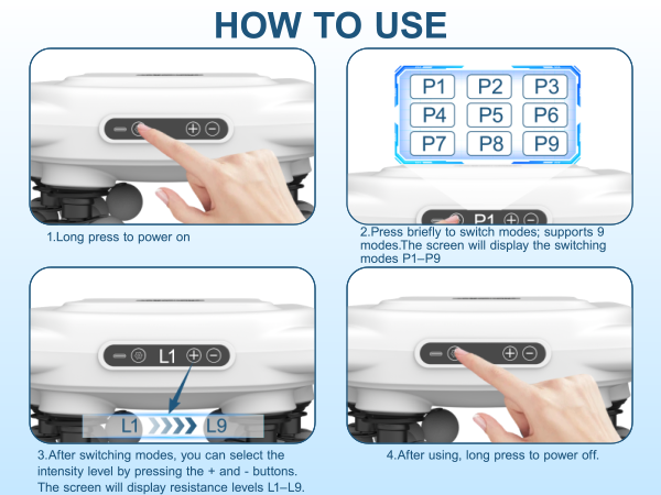 16 head massage gun