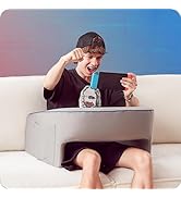 cooloo8 Gaming Pillow for Lap, Reading Pillow for Gaming, Extra Large Arm Rest Pillow for Adult, ...