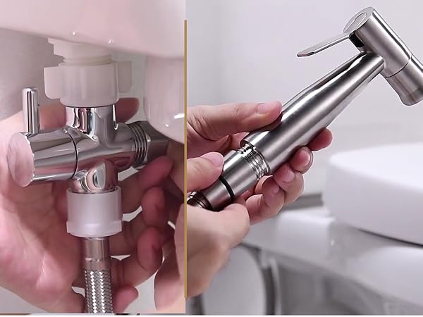 bidet hose installation