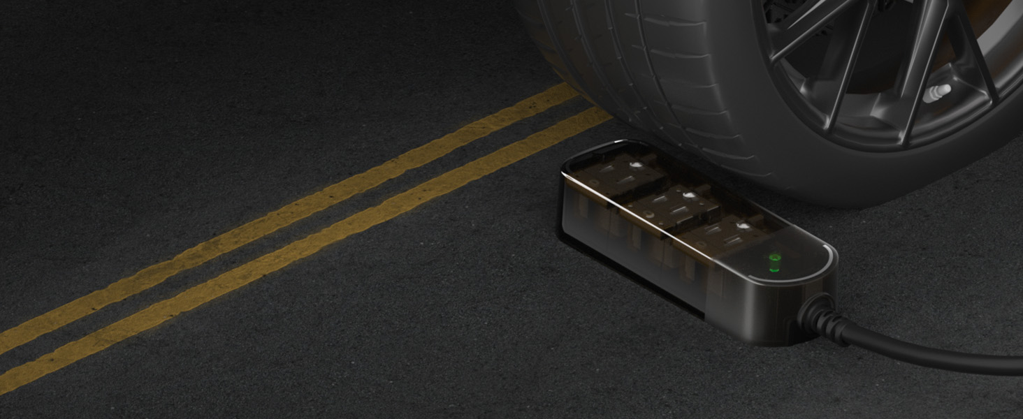 Outdoor Power Strip, 5 Ft, 1625W/13A IPX6 Waterproof, for Courtyard, Garage, Workshop, Camping, RV