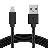 TALK WORKS iPhone Charger Lightning Cable 10ft Long Braided Heavy Duty Cord MFI Certified for App...