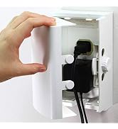 Baby Safety Outlet Cover BOX [Patent Pending] Double Lock for Much Better Toddler Proofing, Easie...