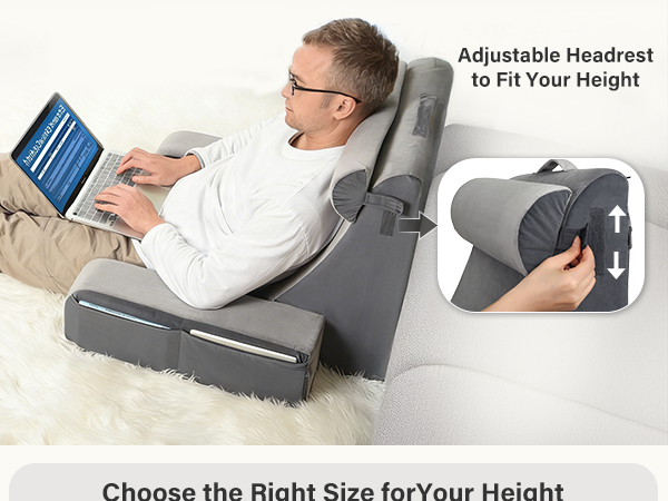 Adjustable Headrest to Fit Your Height