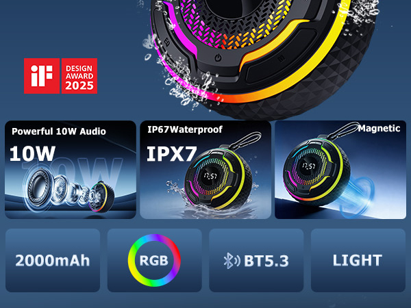 Shower speaker Bluetooth speaker