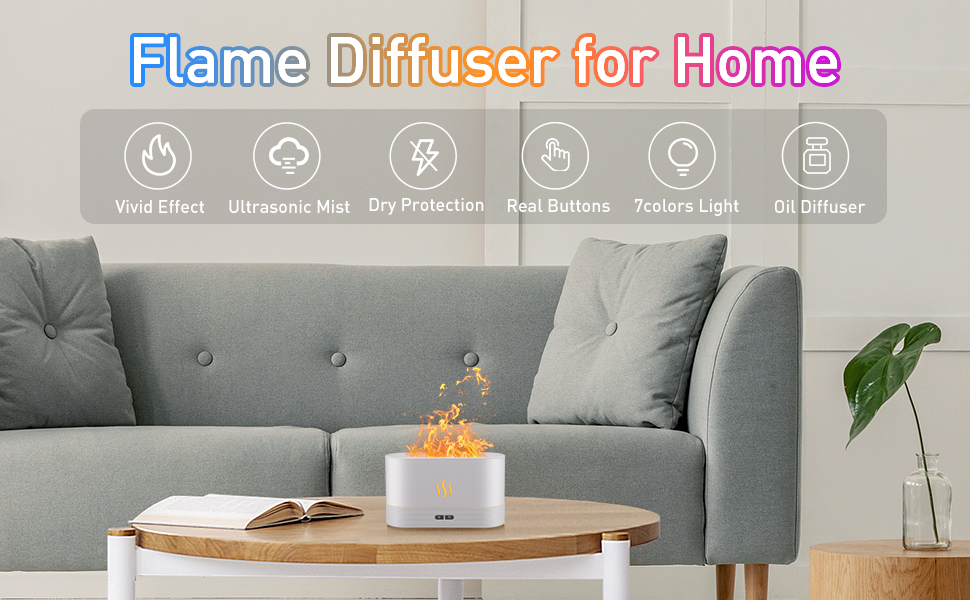 Flame Air Aroma Diffuser