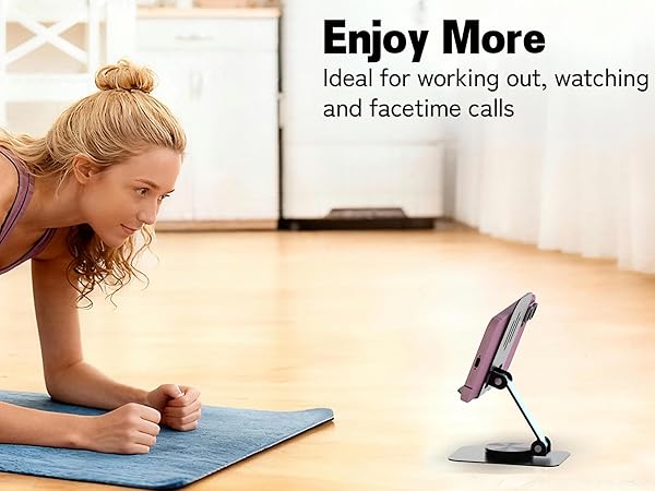 Enjoy More Ideal for working out, watching videosand facetime calls