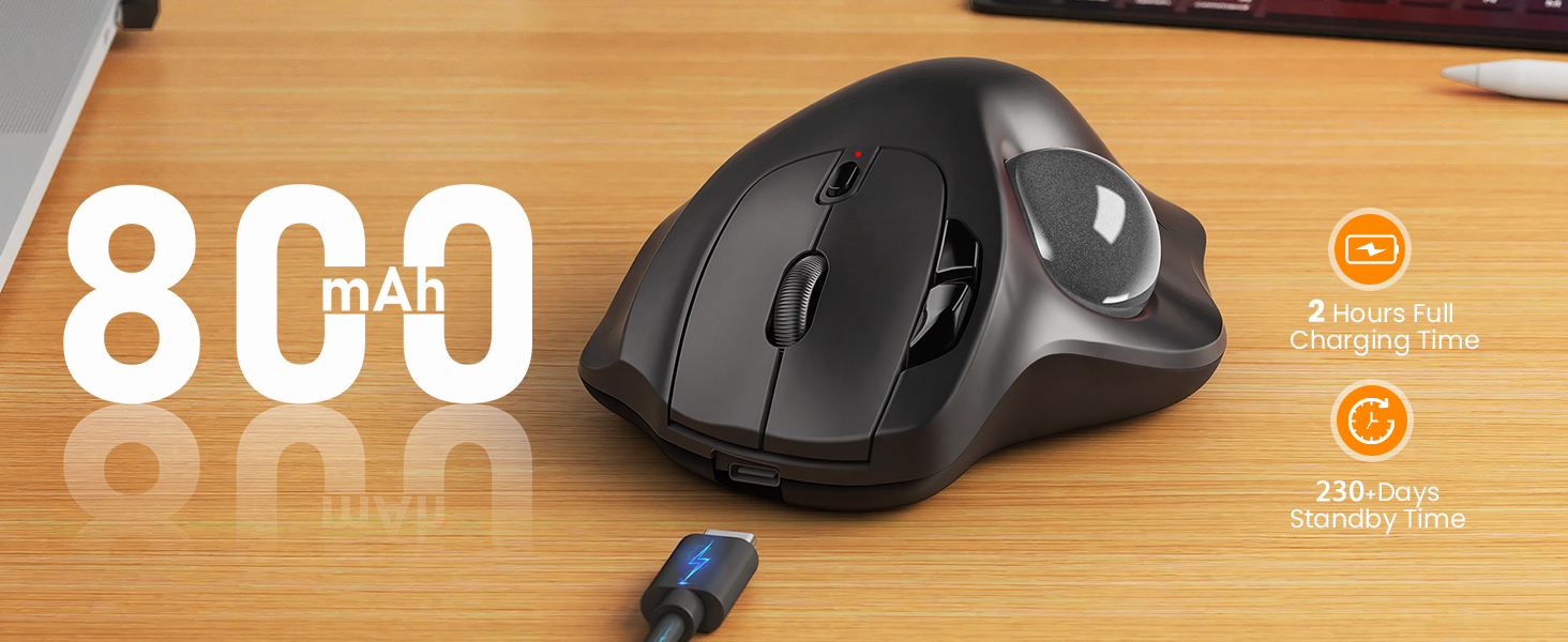 MAM2 Wireless Trackball Mouse