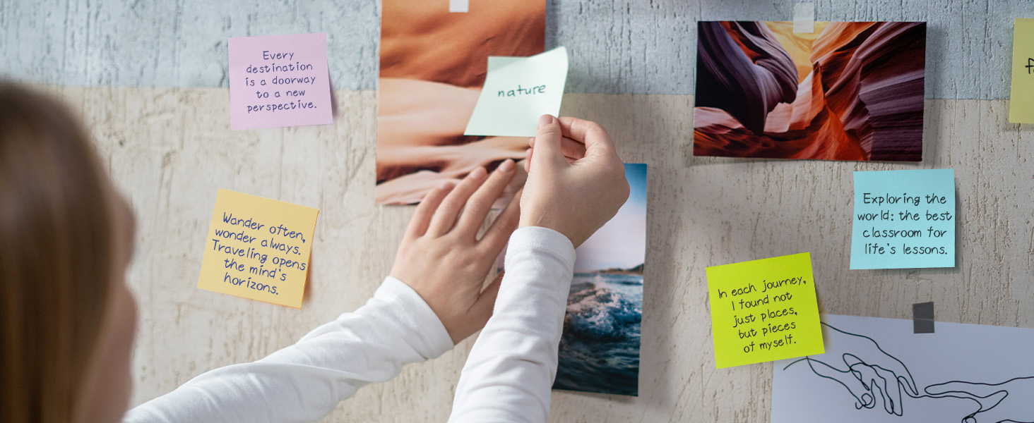 sticky notes