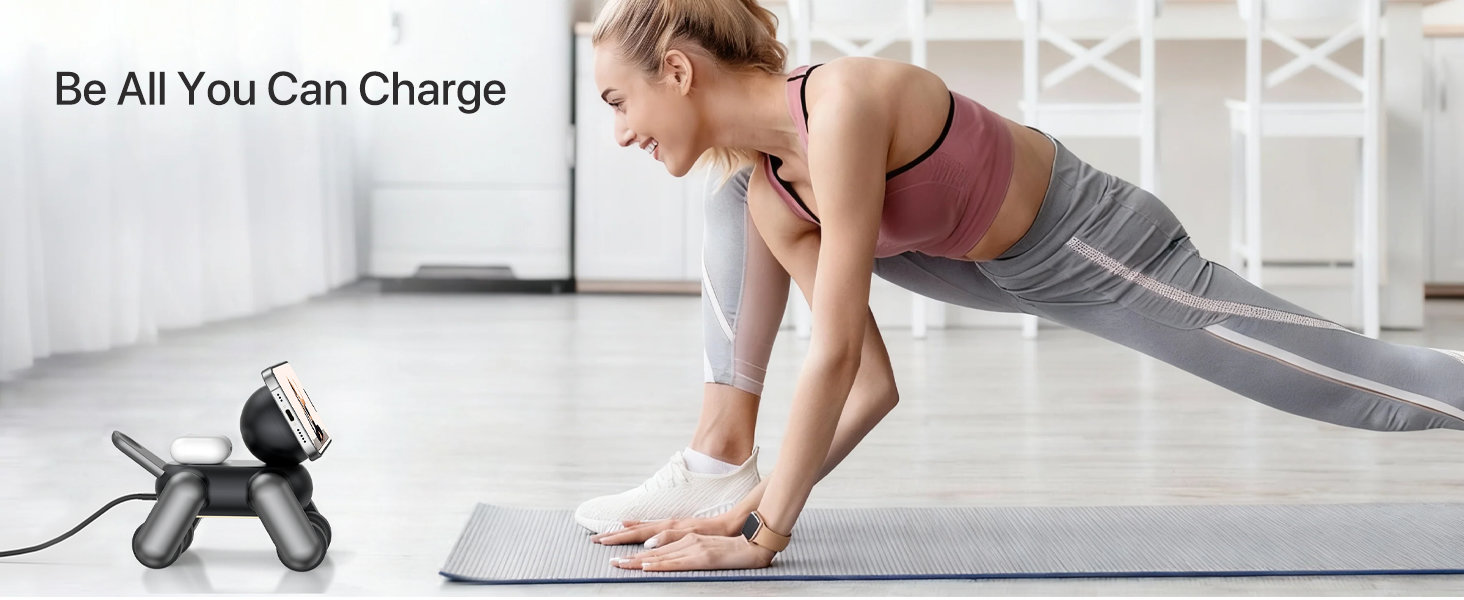 4 in 1 magnetic wireless charging station for apple devices