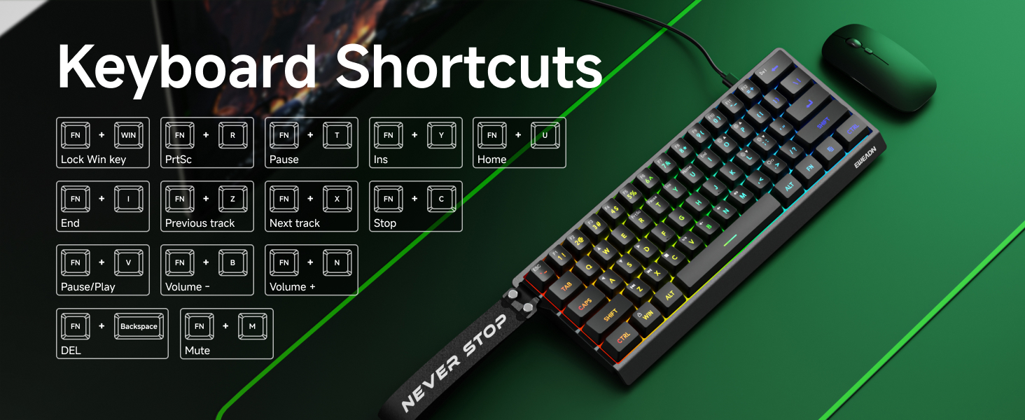 60% Gaming Keyboard