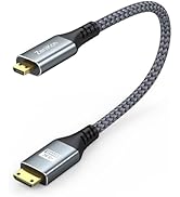 ZeniKon 4K Micro HDMI to Mini HDMI Cable 1FT for Raspberry Pi 5/4 Camera to Portable Monitor, Hig...