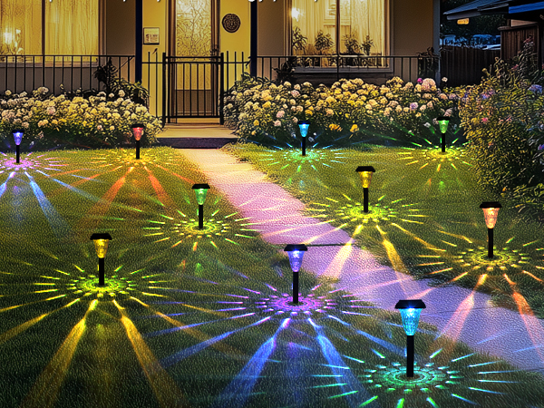 solar lights outdoor waterproof