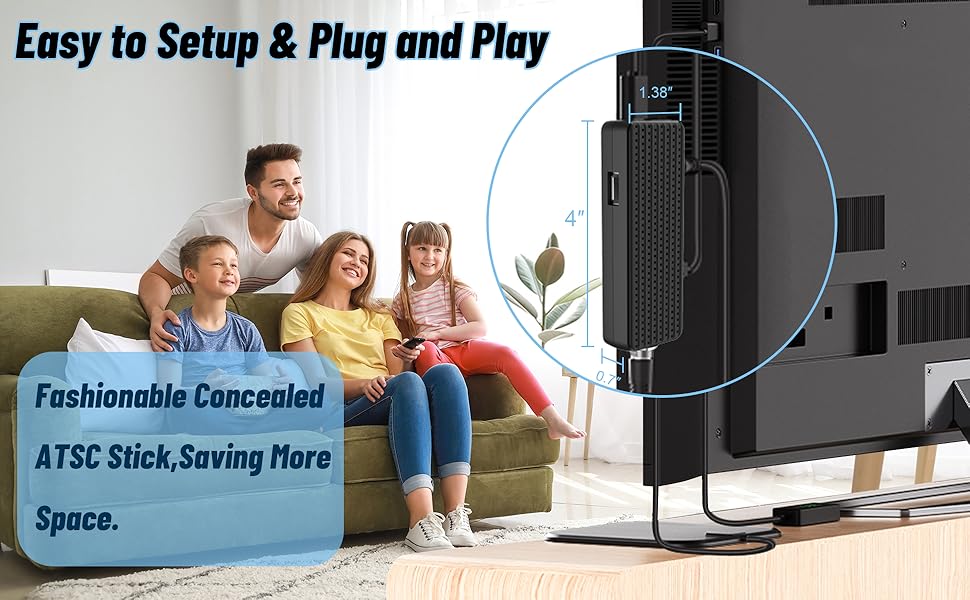 Easy to Setup &amp; Plug and Play