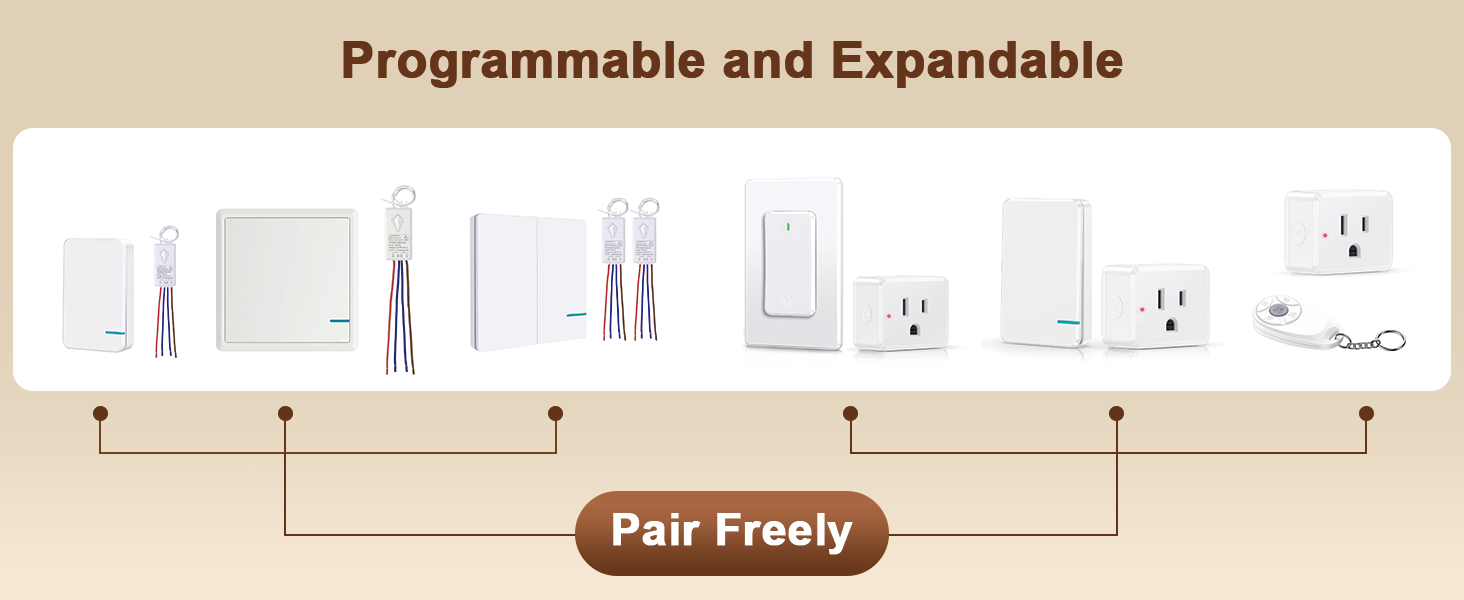CK1 wireless light switch