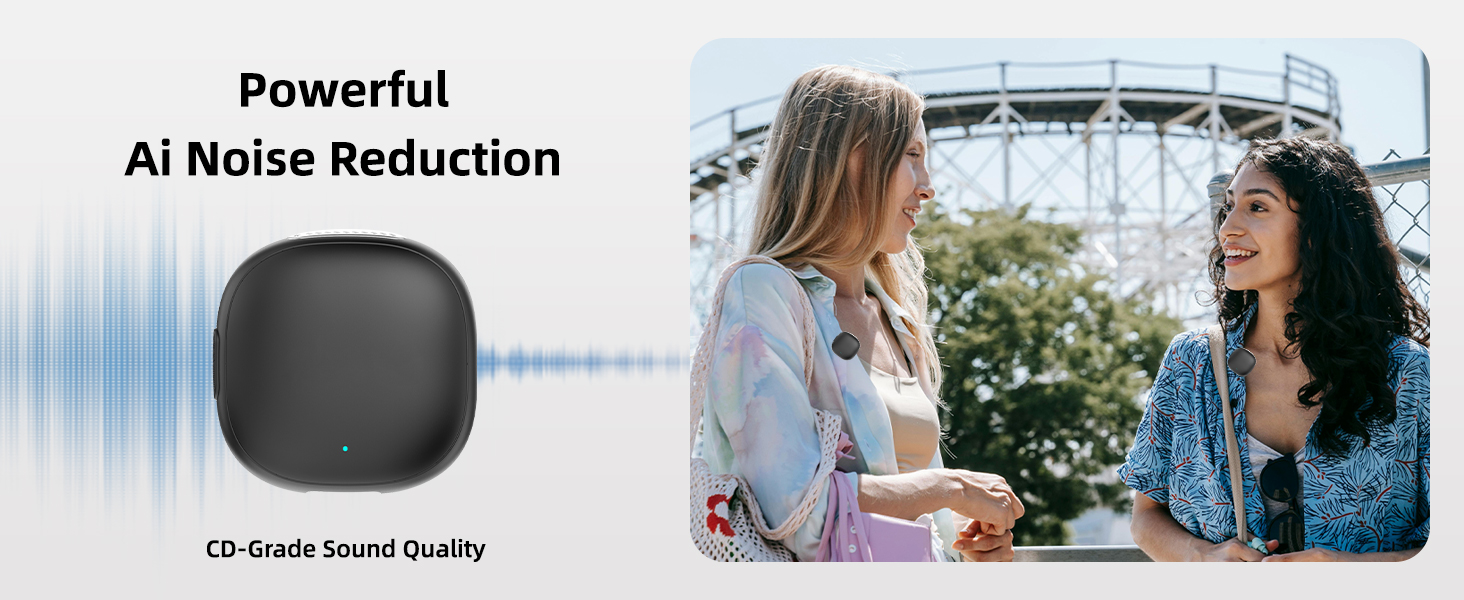 Ai Noise Canceling usb c microphone