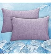 CHOSHOME Cooling Pillow Cases Zipper Pillow Covers Q-Max > 0.45 Zippered Pillowcases for Hot Slee...